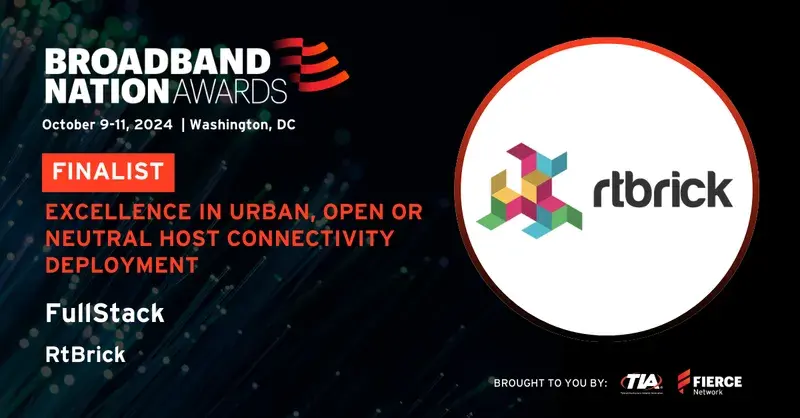 RtBrick a finalist in the 2024 Broadband Nation Awards